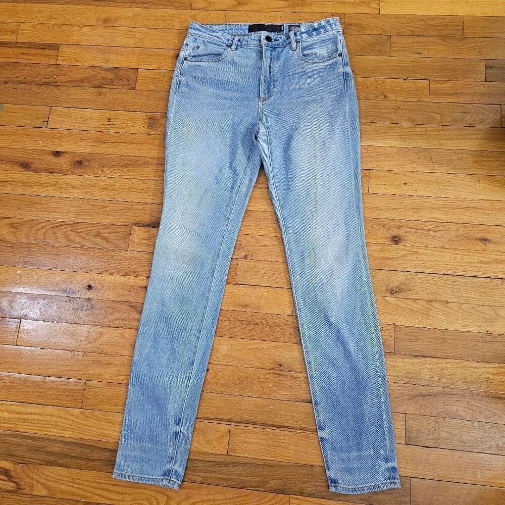 Alexander Wang Blue Denim Skinny Jeans Womens Size 25